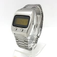 [w2354] SEIKO 0624-5000 Quartz LC Vintage All original New battery Backlit EX