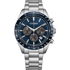 CITIZEN Eco-Drive CA4766-51L Chronograph Men's Watch Blue Dial SS