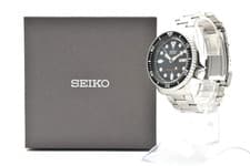 [NEAR MINT] SEIKO SKX007 Black Boy 7S26-0020 Diver Automatic Men's Watch JAPAN