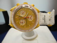 OMEGA X Swatch MoonSwatch Mission to the Sun Yellow,W/BOX+PAPERS,AUTHENTIC