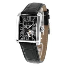 Orobianco Men's Automatic Wristwatch Black Leather Strap From Japan