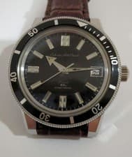 Orient Calendar Auto Diver Watch Rare Model Stainless Steel Automatic Edition