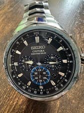 Seiko COUTURA Radio Sync Solar Watch Used From Japan