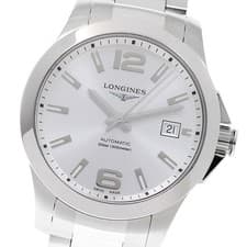 LONGINES Conquest L3.776.4 Date Silver Dial Automatic Men's Watch_952516