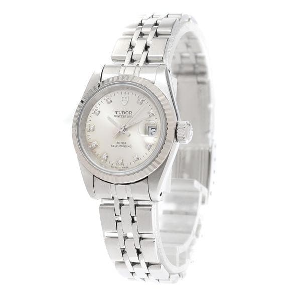 TUDOR PRINCESS DATE 92414 25mm SS/WG Silver Dial Automatic Date #C511