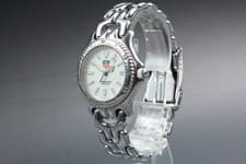 [Near MINT] TAG HEUER S/el Professional S90.813K White 32mm Qz Watch From JAPAN