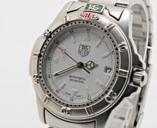 [ MINT ] TAG Heuer Serie 4000 699.706K Vintage White Silver Automatic 39mm Mens