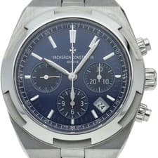 VACHERON CONSTANTIN Overseas Chronograph 42.5mm Blue 5500V/110A-B148 Stainle...