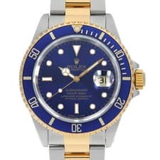 ROLEX SUBMARINER Date 16613 violet (Purple) All Tritium X Number second hand...