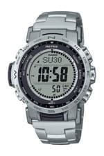 Unused CASIO PRO TREK PRW-35TLD-7JF Gray Sapphire Men Watch in Box