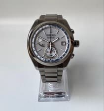 Seiko Astron SBXY009 Solar Radio Titanium Watch 16.8cm 6.61in Sapphire Working