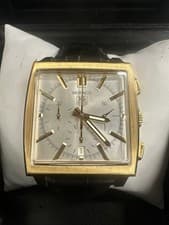 Tag Heuer Monaco Chronograph 18k Yellow Gold Pre-Owned Watch CW5140