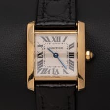Cartier Tank Française 20mm Small 18K Yellow Gold Watch 1820