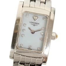 Longines Dolce Vita Rectangular Diamond Indices Quartz Lady's Watch