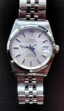 TUDOR Automatic Watch 74000 Silver Dial 34mm
