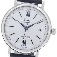IWC SCHAFFHAUSEN Portofino IW458610 Date white Dial Automatic Boy's Watch_951871