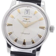 LONGINES Conquest Heritage L1.611.4 Date Silver Dial Automatic Men's _946608