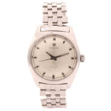 Vintage 35.5mm Tissot Seastar T-12 Men's Automatic Wristwatch Steel w Gay Freres