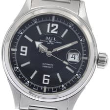 BALLWATCH NM2088C-SJ-BKWH Stokeman Racer Date Men's Watch From Japan G0418