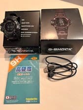 Casio G-Shock G-Squad GBD-H1000-1JR Solar GPS Bluetooth Men's Watch Used