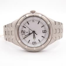 2010s NOS Ebel Sportwave Type E S/S Quartz Wristwatch w/Original Box, Keeps Time