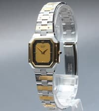 Vintage 1981 Exc+5 Seiko Credor 8420-5360 Gold 18K 14K Quartz Womens Watch JAPAN