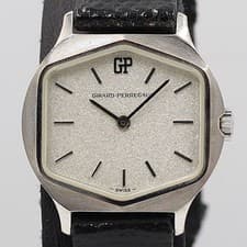 Girard Perregaux L4188 5F Wristwatch Silver Dial Timepiece Excellent Condition