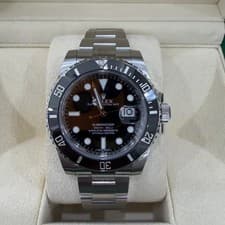 Rolex Submariner Black Steel Watch 40mm Official