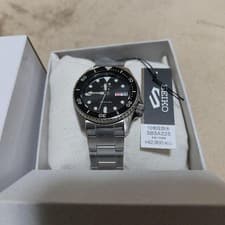 SEIKO 5 Sports SBSA225 Black Automatic Mechanical Diver Men's Watch New