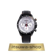 seiko Mazda Spirit Racing Chronograph Watch Silver Face BF9679 10BAR Quartz