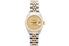 Rolex Datejust 69173 Stainless Steel & 18K Yellow Gold 26mm Watch 1984