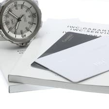 IWC AQUATIMER IW329004 44mm SS Silver Dial Automatic Date Watch #C445