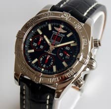 BREITLING Watch A44359 BLACKBIRD RED STRIKE special edition 44mm NEW W/ PAPERS