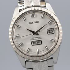 OH [Near Mint] Seiko Seikomatic 6206-8160 Unique Bezel Automatic Men's Watch