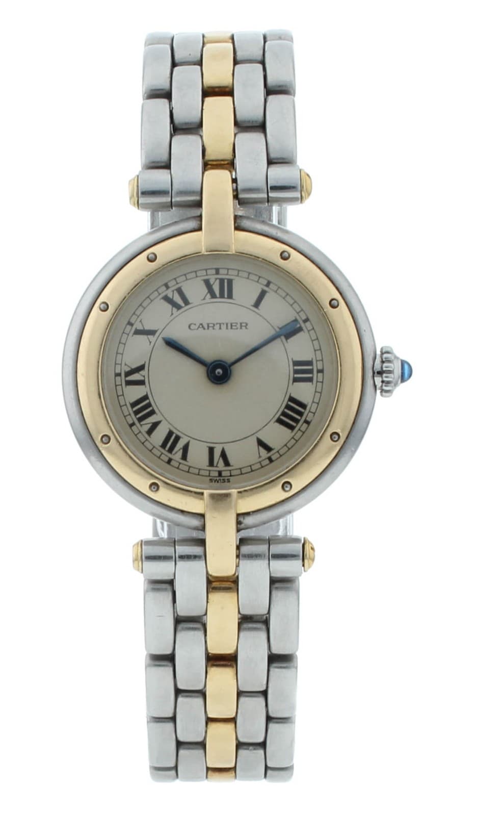 Cartier Panthère Vendôme 23.5mm Quartz 18k Gold & Steel Ladies Watch 166920