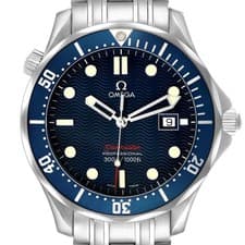 Omega Seamaster 300M Steel Blue Dial Mens Watch 2221.80.00