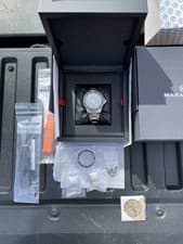 Marathon GSAR 41mm Automatic Watch Stainless Steel Bracelet and Marathon rubber