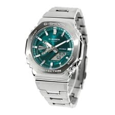Casio G-Shock GM-2110D-3A1DR Mens Watch Green Dial Steel Resin New From Japan