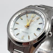 Limited 300pcs citizen ES9370-71A Exceed TitaniumSolar Ladies From JAPAN WT9