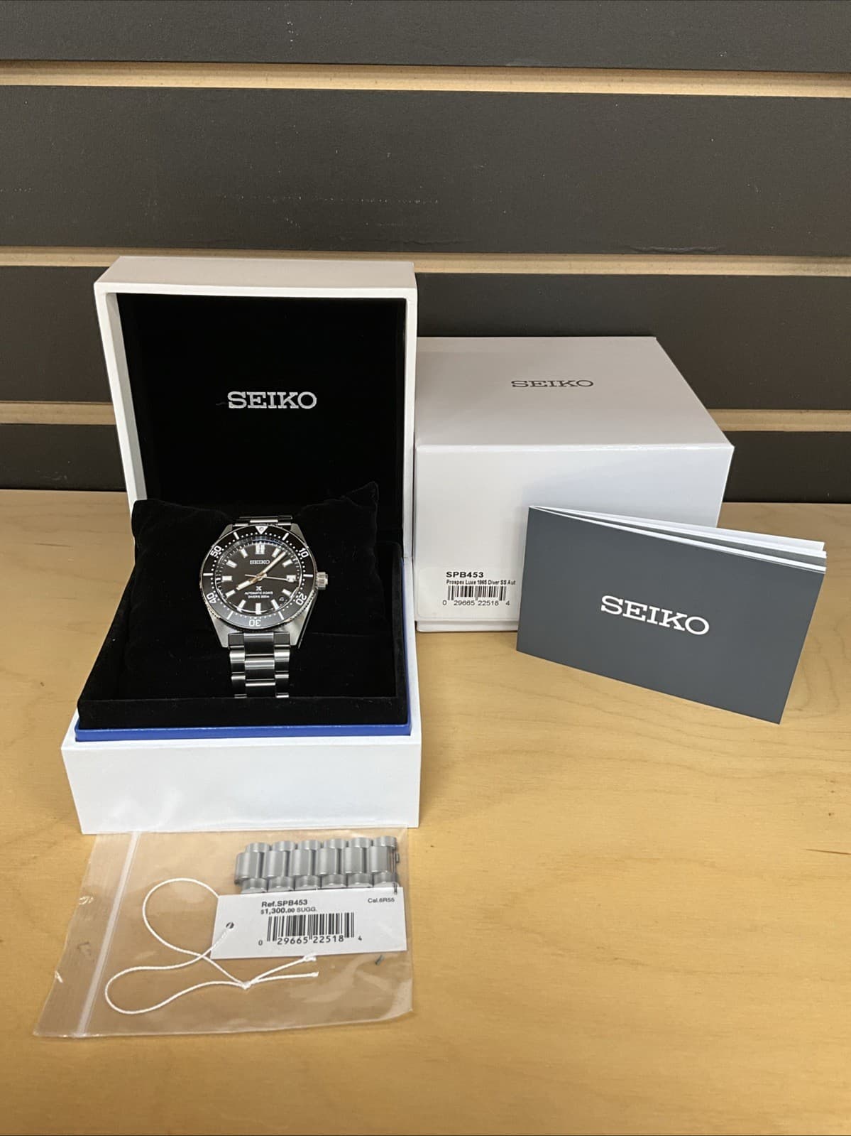 Seiko Prospex SPB453 Automatic Diver’s Watch