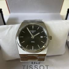 TISSOT PRX Quartz 40mm Stainless Steel Men's Watch Used