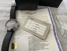 Chopard Mille Miglia Automatic Chronograph Watch Black Dial 168511-3001