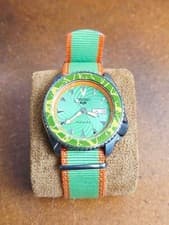 Seiko 5 Brian May Limited Edition Automatic Watch 42mm Green Dial 9999