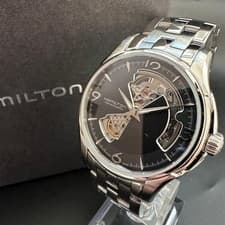 Hamilton Jazzmaster Open Heart Automatic Watch 43mm H32465135 wrist 20cm
