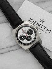 Zenith Chronomaster Revival A384 White Panda Dial Automatic 37mm