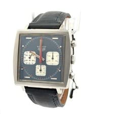 TAG Heuer Monaco Blue dial, Baton Indexes Unisex  Watch - CAW211P.FC6356