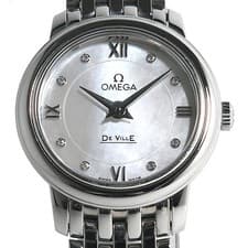 Omega De Ville Prestige 424 10 24 60 55 001 Quartz Ladies Watch ( box and )