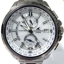 Casio Oceanus World Time Solar Titanium Watch wrist 17cm OCW T1000 7AJF