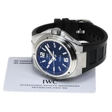 IWC SCHAFFHAUSEN INGENIEUR IW323601 45mm SS Black Dial Automatic Date #C265