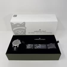 Japan Hamilton Khaki Field Tokyo Cat Street Exclusive Watch Brand New
